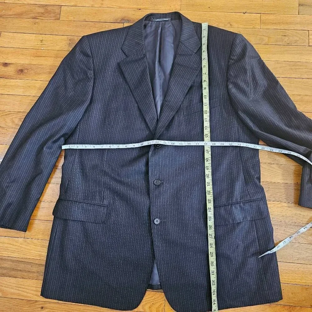 Ermenegildo Zegna Wool Blazer Sport Coat Jacket EU 60